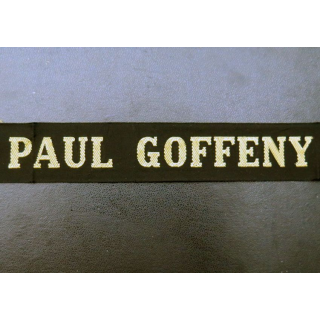 MARINE : bande de bachi de marin PAUL GOFFENY