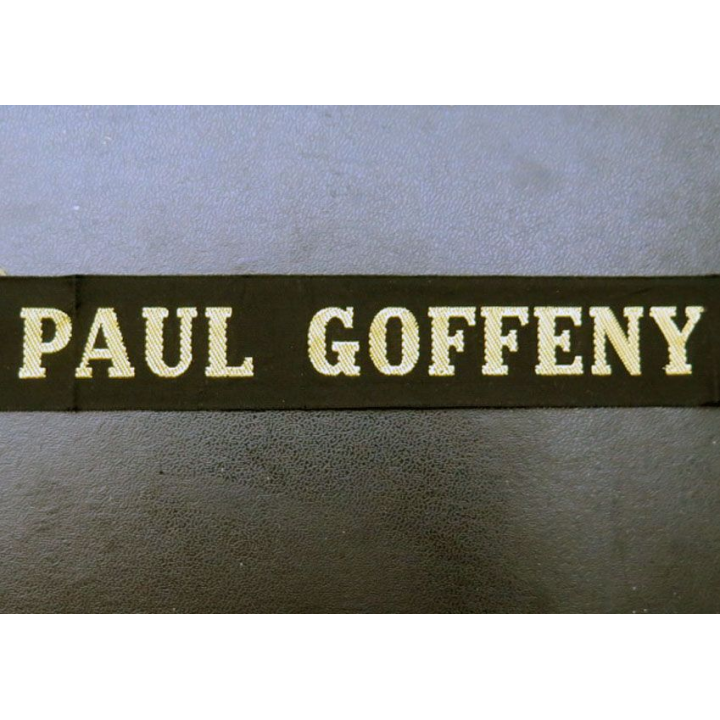 MARINE : bande de bachi de marin PAUL GOFFENY