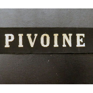 MARINE : bande de bachi de marin PIVOINE