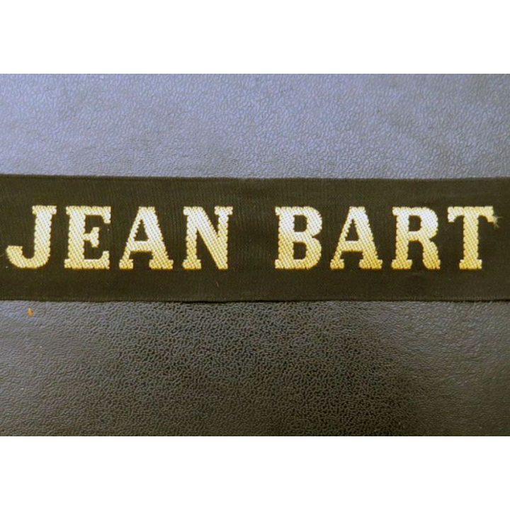 MARINE : bande de bachi de marin JEAN BART