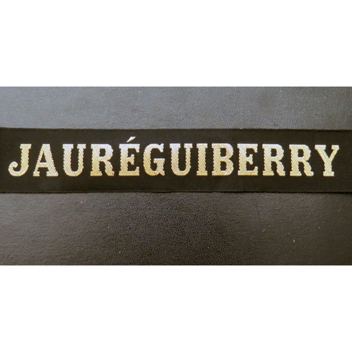 MARINE : bande de bachi de marin " JAURÉGUIBERRY " longueur 65 cm
