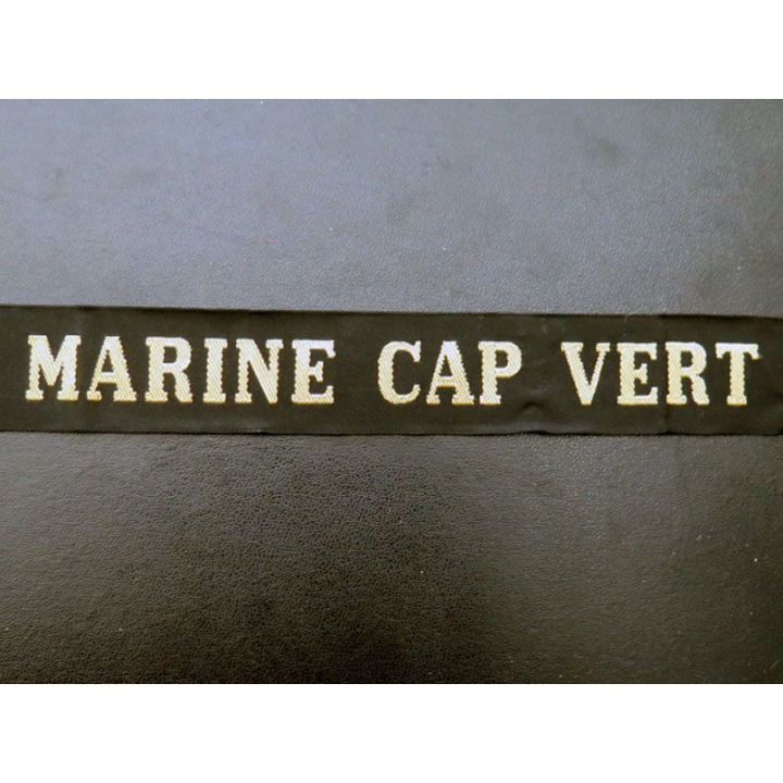MARINE : bande de bachi de marin MARINE CAP VERT