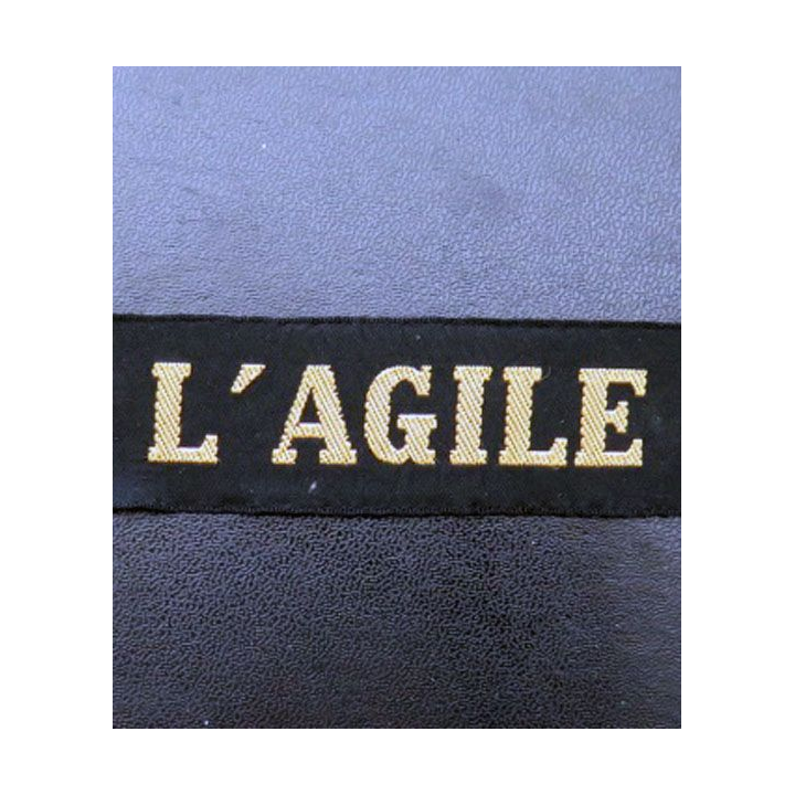 MARINE : bande de bachi de marin L'AGILE