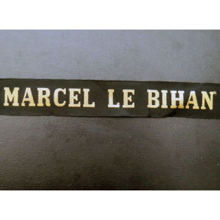 MARINE : bande de bachi de marin  MARCEL LE BIHAN