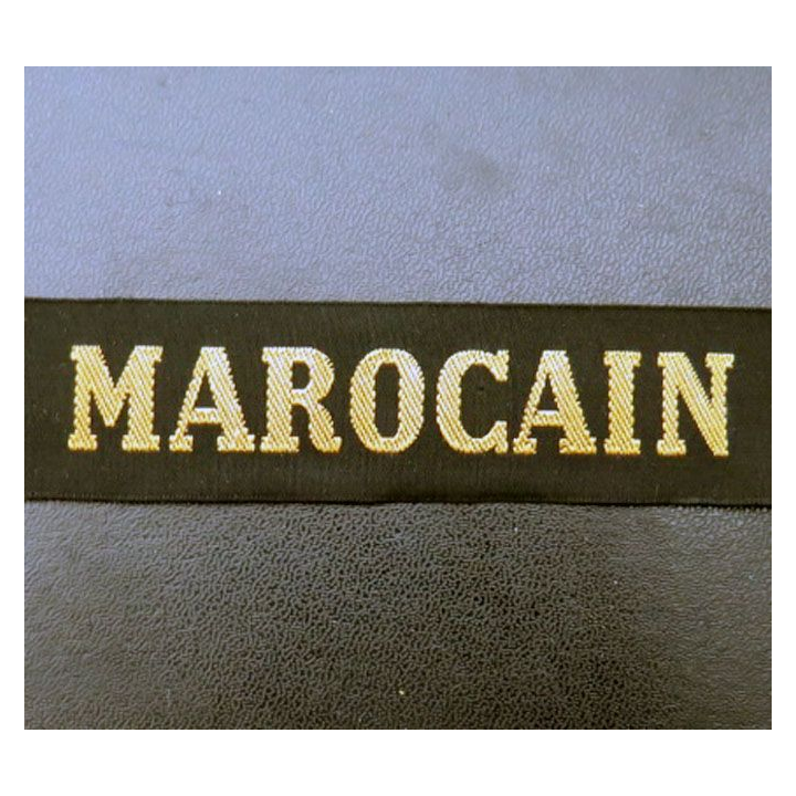 MARINE : bande de bachi de marin MAROCAIN