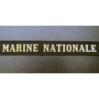 MARINE : bande de bachi de marin MARINE NATIONALE
