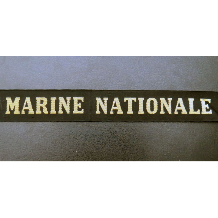 MARINE : bande de bachi de marin MARINE NATIONALE