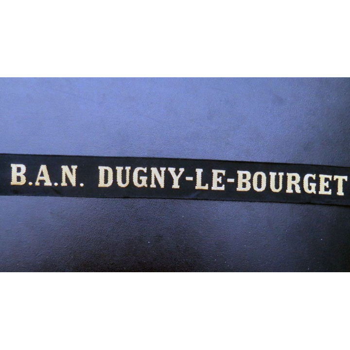 MARINE : bande de bachi de marin B.A.N. DUGNY-LE-BOURGET 