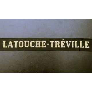 MARINE : bande de bachi de marin LATOUCHE-TRÉVILLE