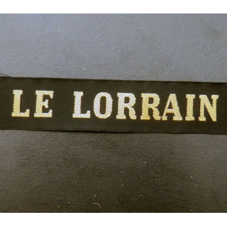 MARINE : bande de bachi de marin LE LORRAIN