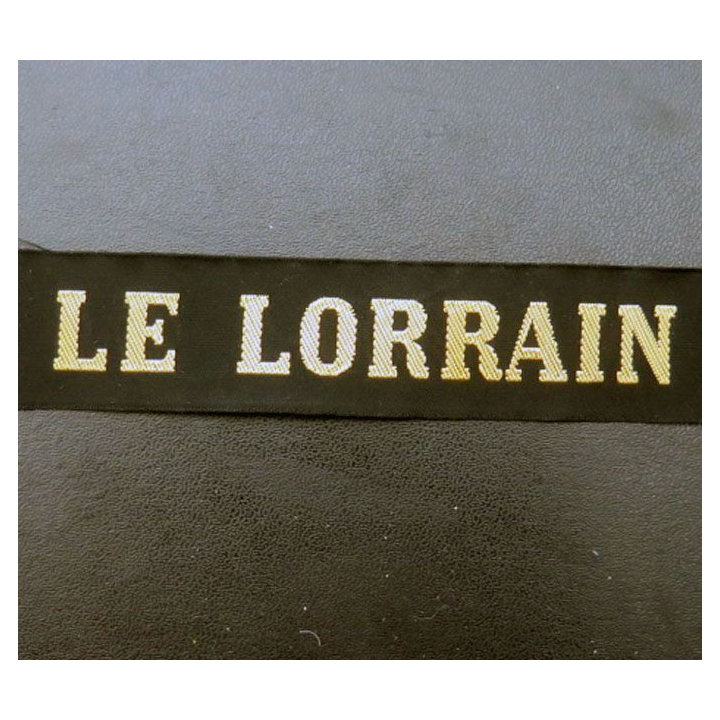 MARINE : bande de bachi de marin LE LORRAIN