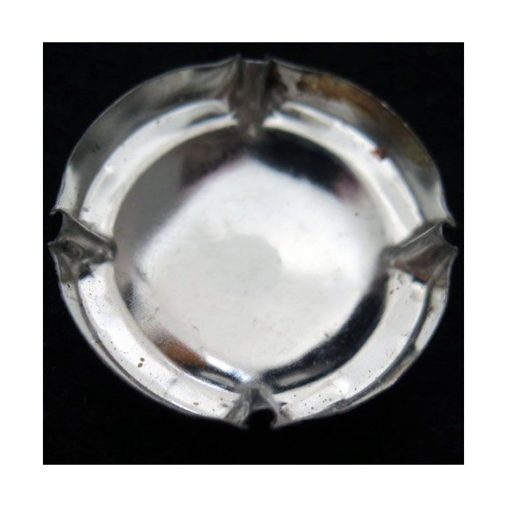 Capsule Muselet de bouteille de champagne N. Gueusquin orange et noir