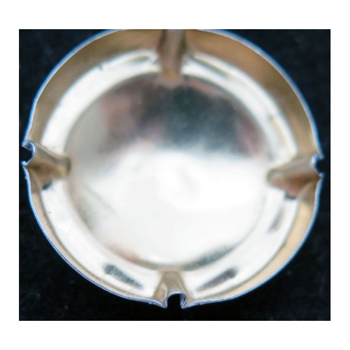 Capsule Muselet de champagne Charles de Courance n°4 blanc noir et or