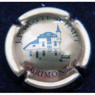 Capsule Muselet de bouteille de champagne J.P. Hotte-Schmit
