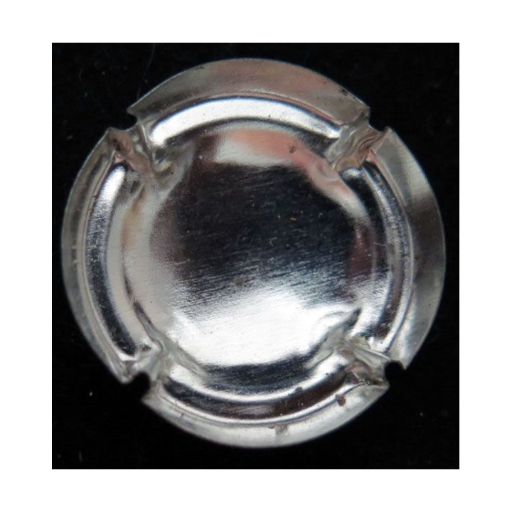 Capsule Muselet de champagne Macquart-Lorette n° 2 vert foncé blanc or