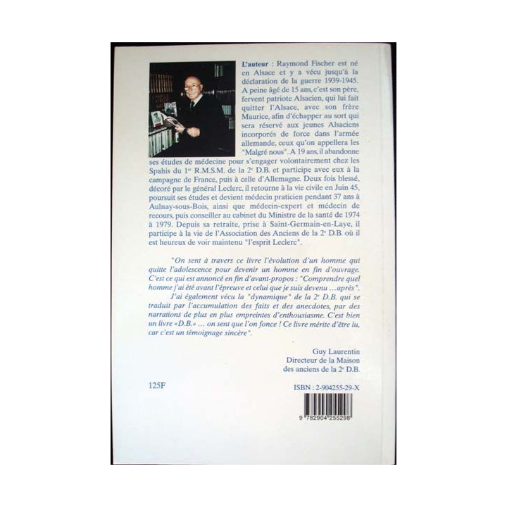 325 jours avec les Spahis de Leclerc par Raymond Fischer aux éditions Muller - 0425