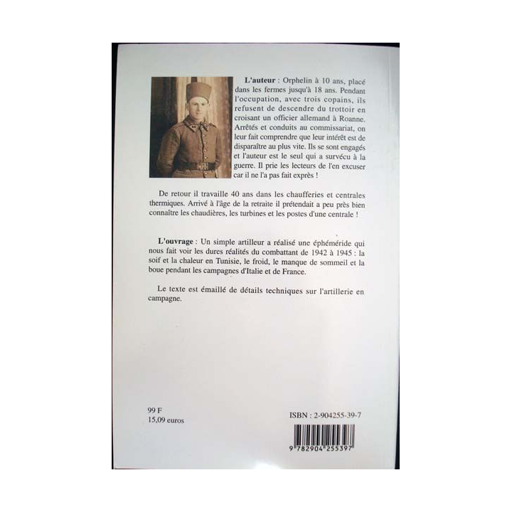 Histoire d'un militaire peu ordinaire. Fragments du Siècle écrit par Pierre Faivre aux éditions L'Harmattan - 0439