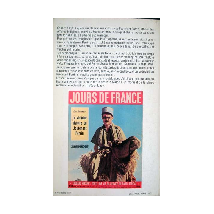 Au pied du Djebel Sidi Driss écrit par Louis Fourcade aux Nouvelles Editions Laines - 0460