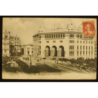 ALGER  - LA NOUVELLE POSTE 1912