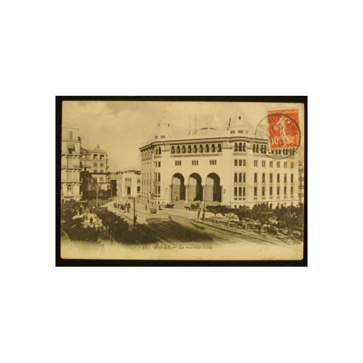 ALGER  - LA NOUVELLE POSTE 1912