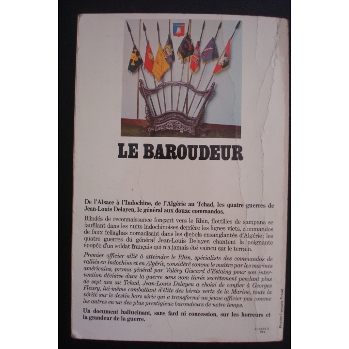 Le Baroudeur. Les 4 guerres du Général Delayen de Georges Fleury aux éditions Grasset - 0510