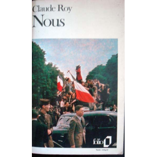 Nous écrit par Claude Roy aux éditions Folio - 0527