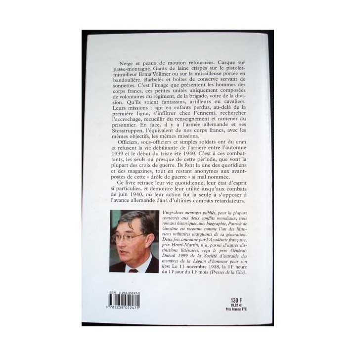 Les Corps francs 39 - 40 écrit par Patrick de Gmeline aux éditions Presses de la Cité - 0544
