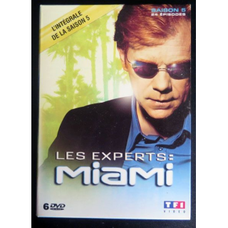 LES EXPERTS MIAMI l'intégrale de la Saison 5 comprenant 6 DVD