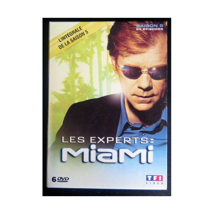 LES EXPERTS MIAMI l'intégrale de la Saison 5 comprenant 6 DVD
