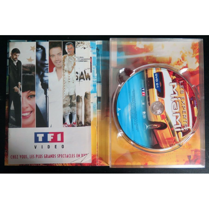 DVD : LES EXPERTS MIAMI Saison 3 (épisodes 3.13 à 3.24 3 DVD)