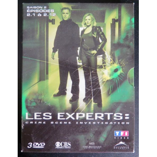 DVD : LES EXPERTS Saison 3 (épisodes 3.1 à 3.12 3 DVD) 