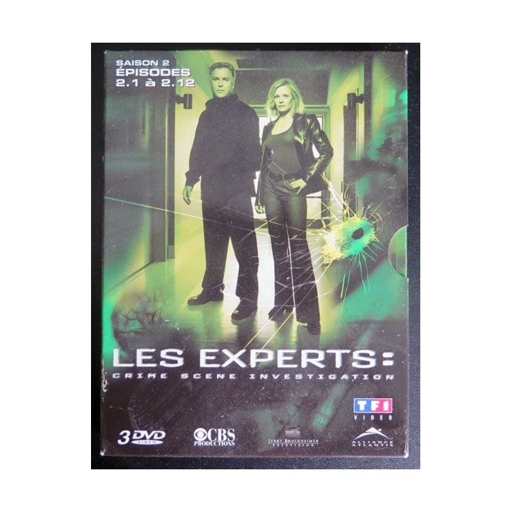 DVD : LES EXPERTS Saison 3 (épisodes 3.1 à 3.12 3 DVD) 