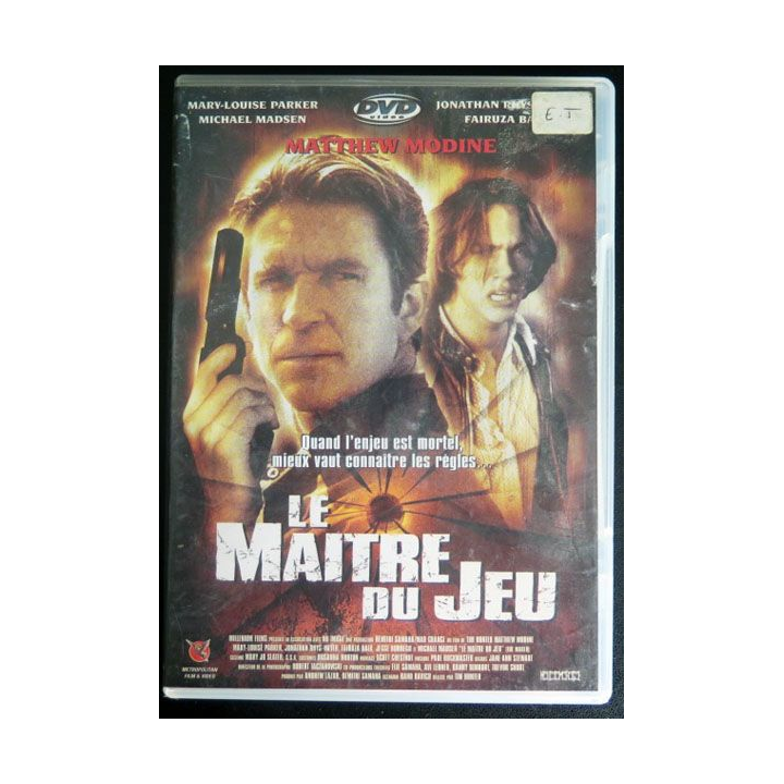 DVD : Le Maître du jeu avec Mickaël Madsen et Mary-Louise Parker