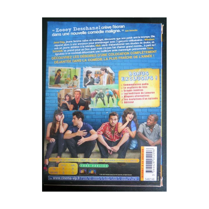 DVD : New Girl l'intégrale de la saison 1  3 DVD