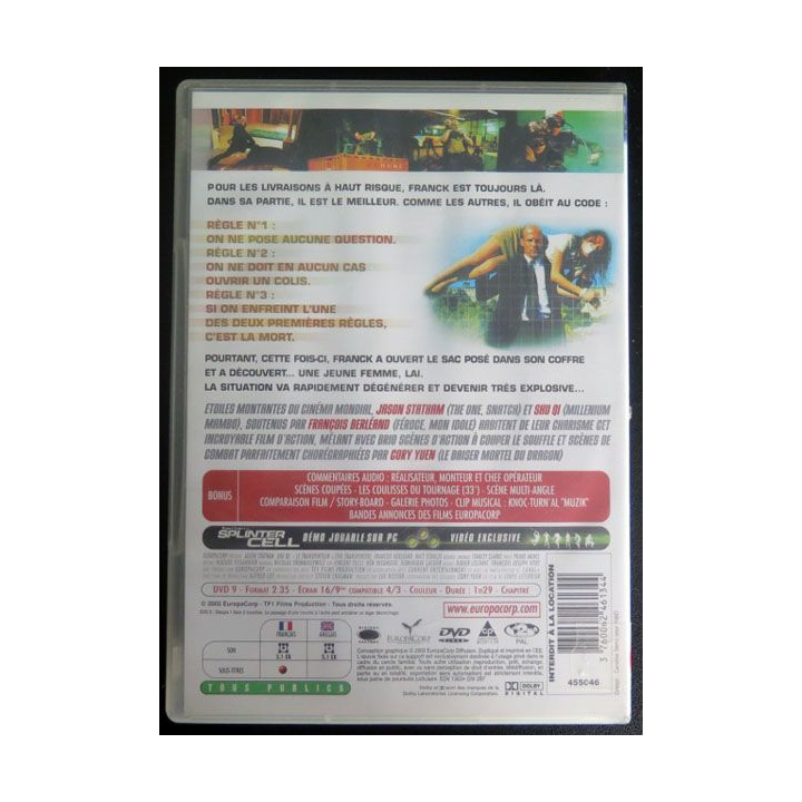 DVD : Le Transporteur avec jason Staham et Shu Qi 