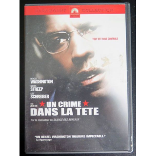 DVD : Un crime dans la tête avec Denzel Washington et Meryl Streep