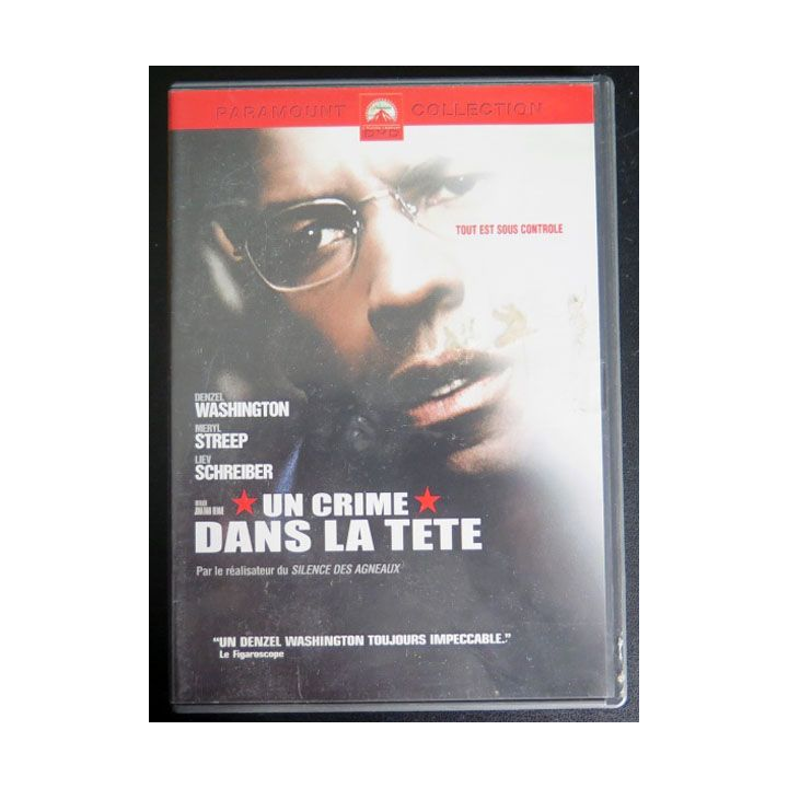 DVD : Un crime dans la tête avec Denzel Washington et Meryl Streep