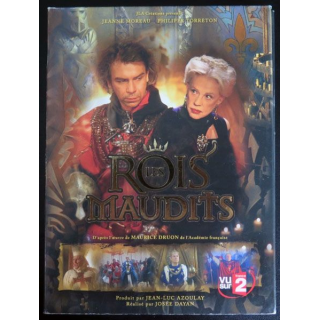 DVD : Les Rois Maudits avec Jeanne Moreau et Philippe (3 DVD)