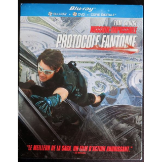 DVD BLU-RAY : Mission impossible protocole fantôme avec Tom Cruise 