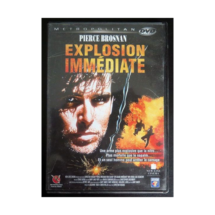 DVD : Explosion immédiate avec Pierce Brosnan