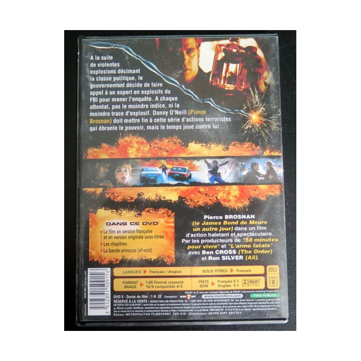 DVD : Explosion immédiate avec Pierce Brosnan