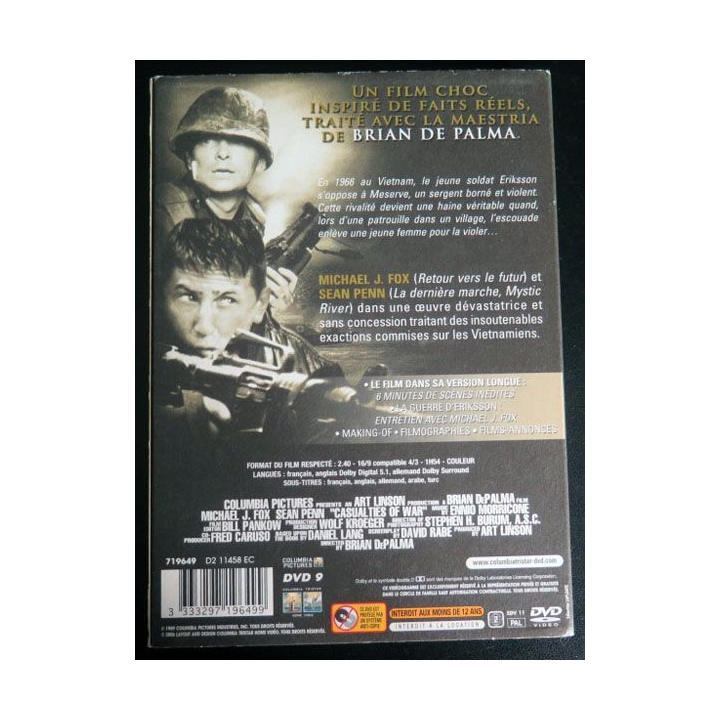 DVD : Outrages avec Michael Fox et Sean Penn