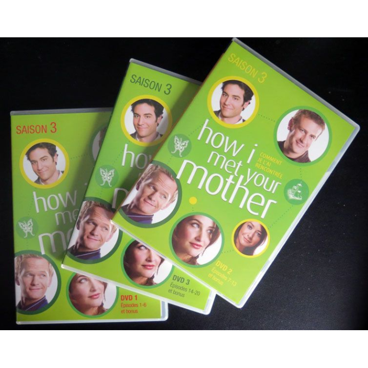 DVD : How I met your mother comment je l'ai rencontré saison 3