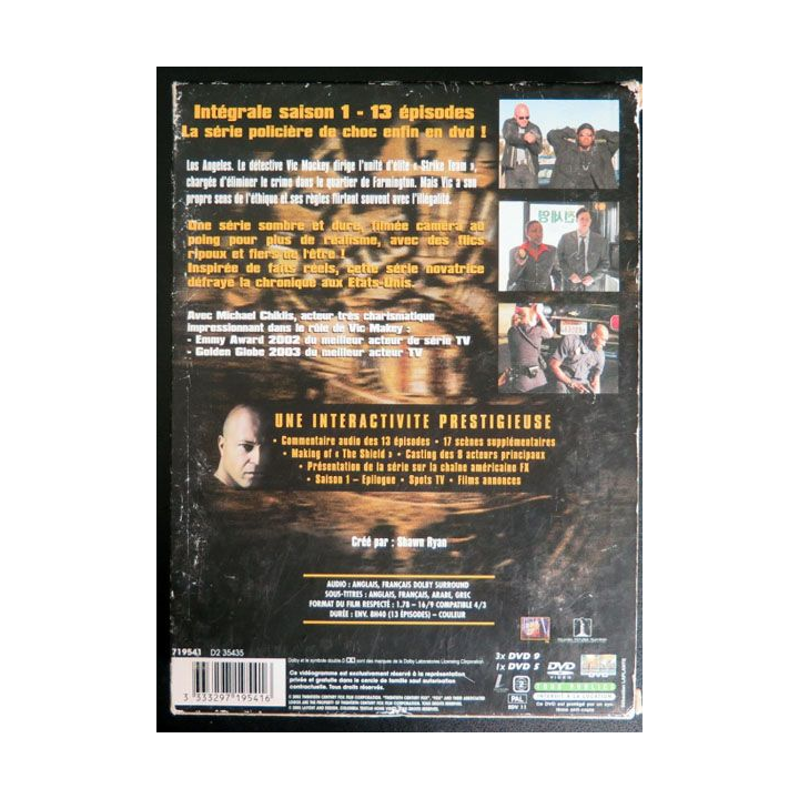 DVD : The Shield intégrale saison 1 (4 DVD) 
