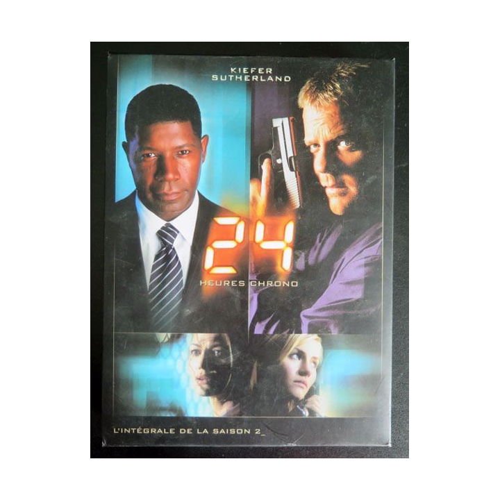DVD : 24 heures chrono l'intégrale de la saison 2 7 DVD 