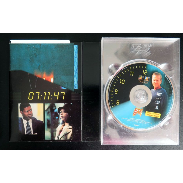 DVD : 24 heures chrono l'intégrale de la saison 2 7 DVD 