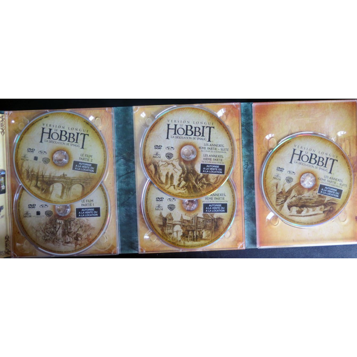 DVD : Le Hobbit La désolation de Saint Maug version longue (5 DVD)