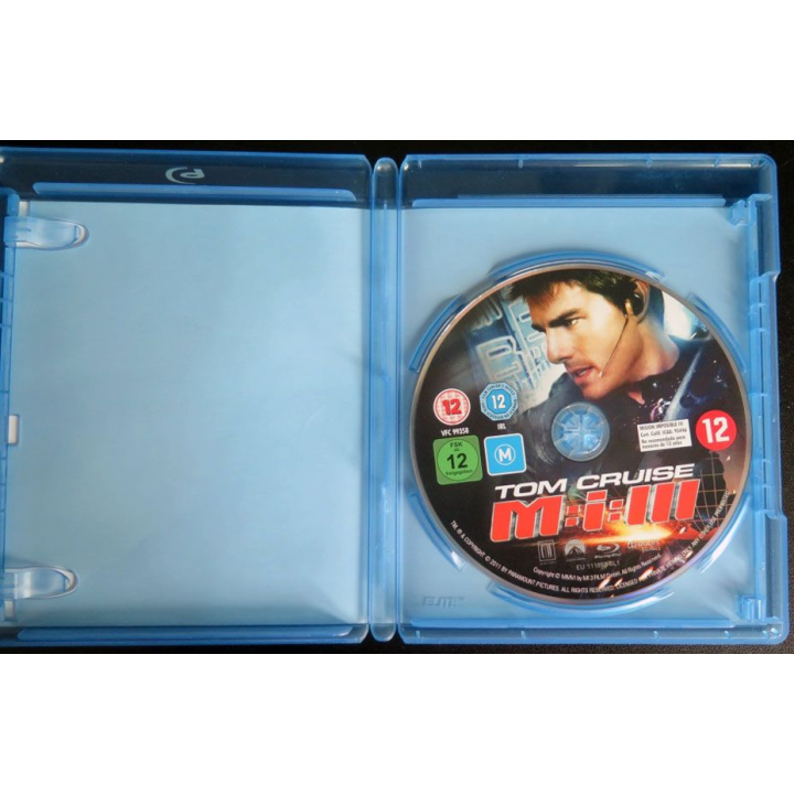 DVD BLU-RAY : Mission impossible 3 avec Tom Cruise