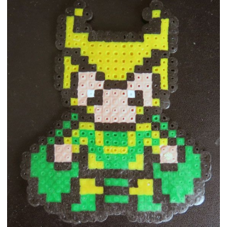 personnage en puzzle Diy plastique thermosoudé
