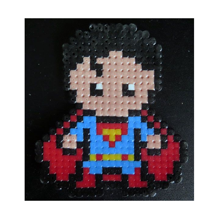 personnage en puzzle Diy plastique thermosoudé